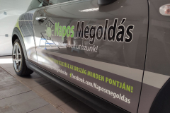 Napos megoldás design autódekor fólia