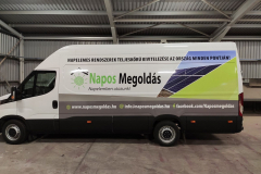 Napos megoldás design autódekor fólia