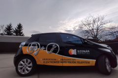 Szonar Energetika egyedi autódekor fólia