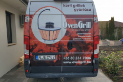 Ovengrill design autódekor fólia