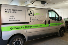 Atrium Ingatlan autódekor matrica